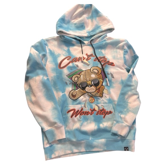 Civilized men’s large hoodie blue and white - Picture 1 of 10